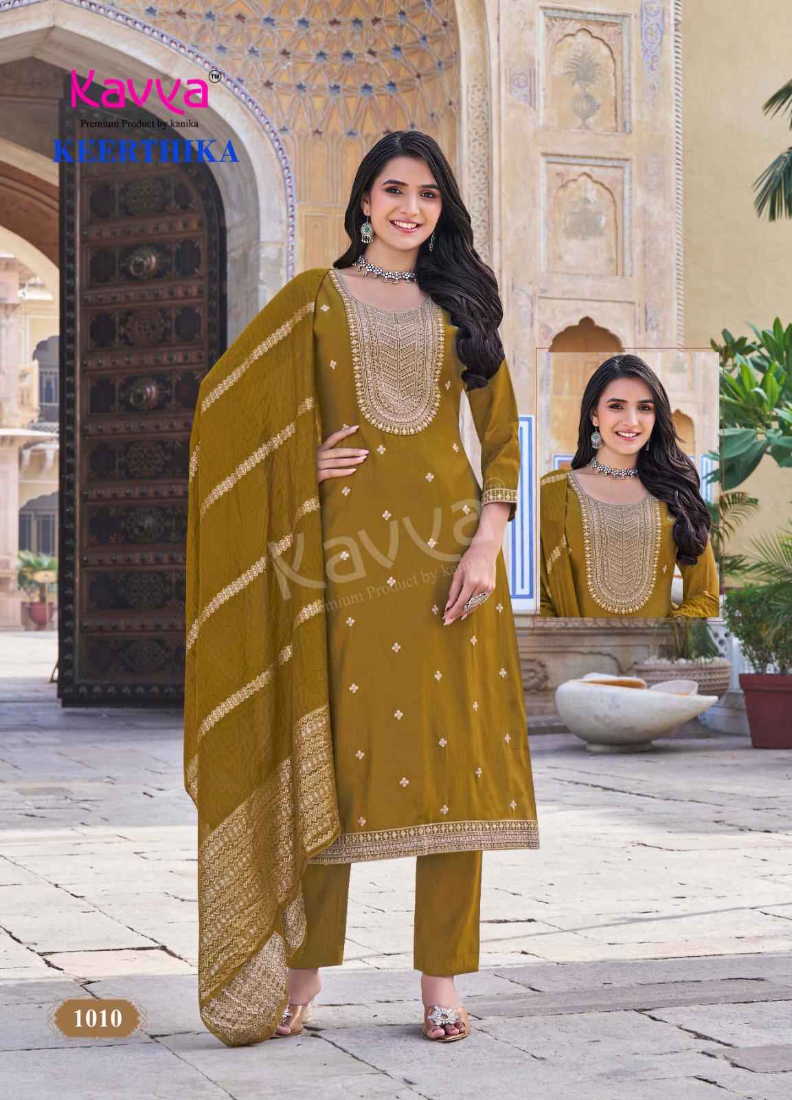 Kavya Keerthika Vol 1 Viscouse Kurti Combo 10 pcs Catalogue