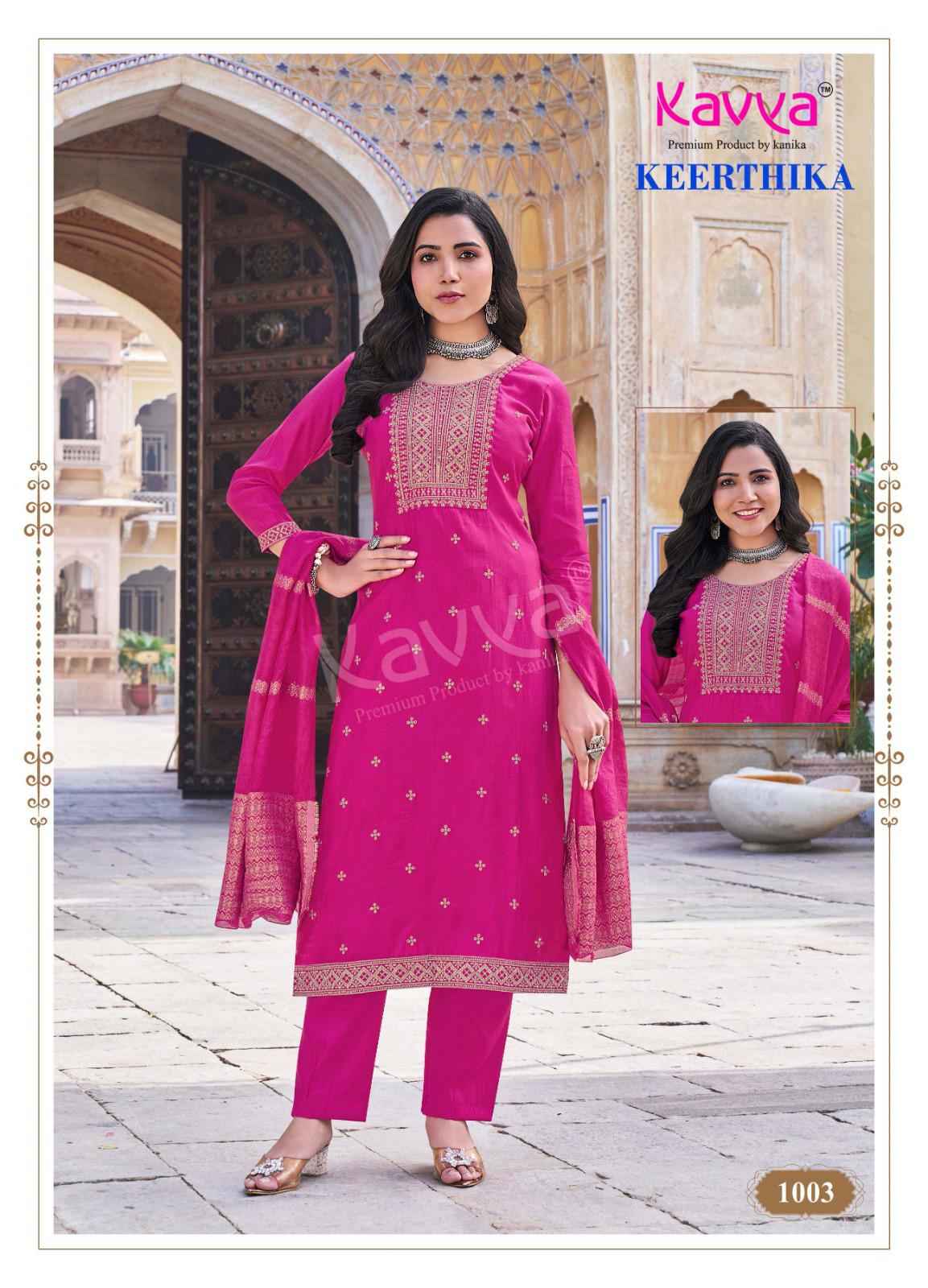 Kavya Keerthika Vol 1 Viscouse Kurti Combo 10 pcs Catalogue