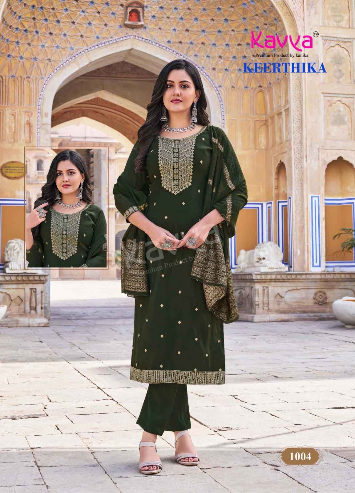 Kavya Keerthika Vol 1 Viscouse Kurti Combo 10 pcs Catalogue