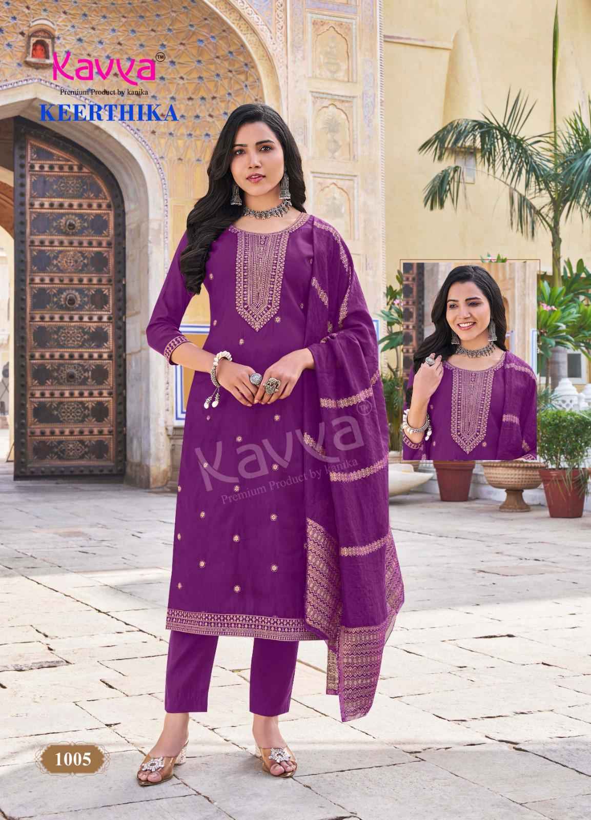 Kavya Keerthika Vol 1 Viscouse Kurti Combo 10 pcs Catalogue