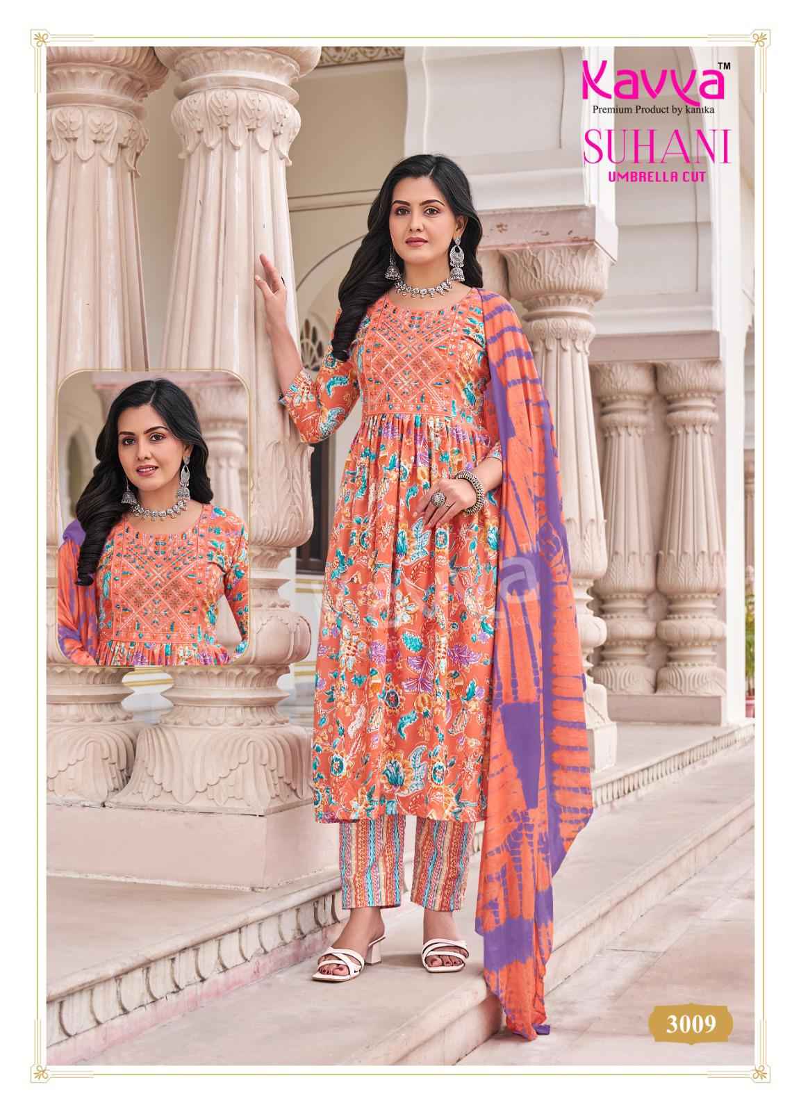 Kavya Suhani Vol 3 Viscose Kurti Combo 10 pcs Catalogue