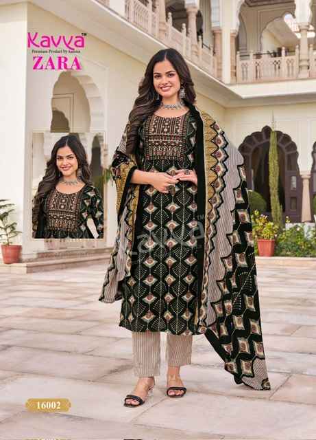 Kavya Zara Vol 16 Readymade Cotton Dress 10 pcs Catalogue