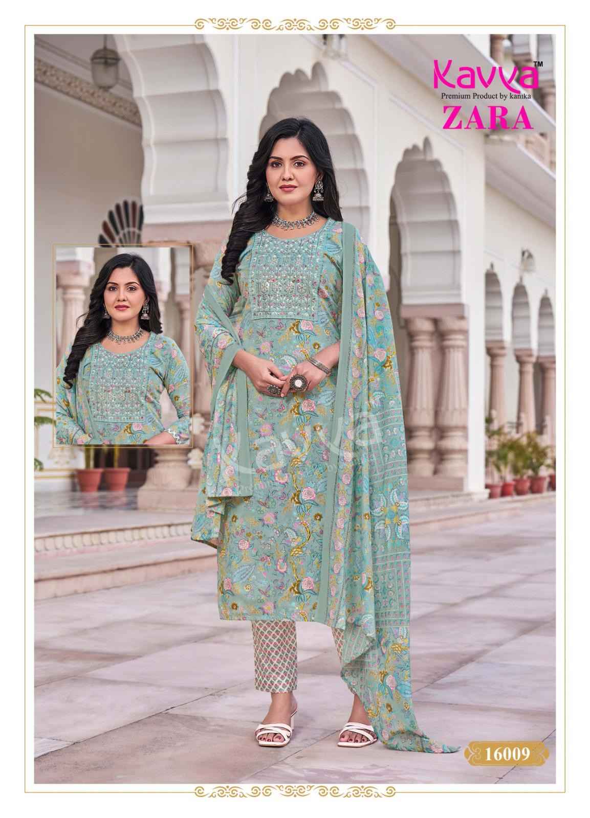 Kavya Zara Vol 16 Readymade Cotton Dress 10 pcs Catalogue