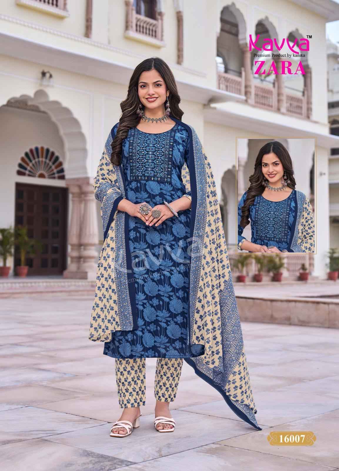 Kavya Zara Vol 16 Readymade Cotton Dress 10 pcs Catalogue