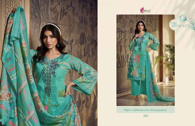 Kesari Liayana Cotton Dress Material 8 pcs Catalogue