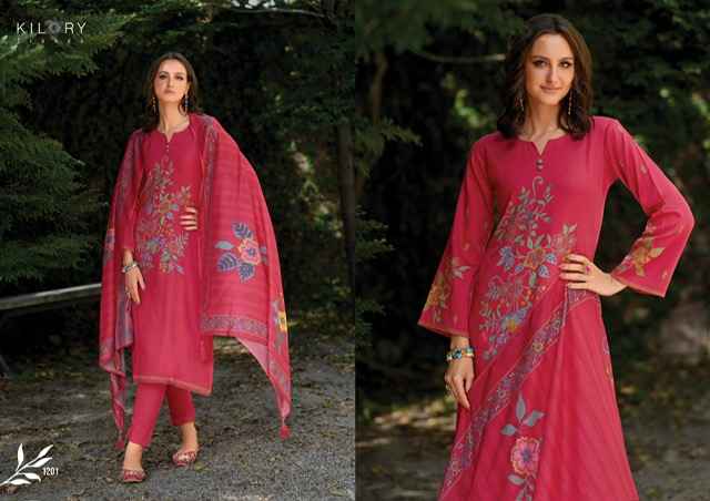 Kilory Trends Aarzoo Jam Cotton Dress Material 4 pcs Catalogue