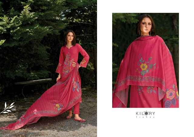 Kilory Trends Aarzoo Jam Cotton Dress Material 4 pcs Catalogue