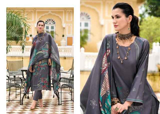 Kilory Trends Hot Millions Viscouse Silk Dress Material 8 pcs Catalogue