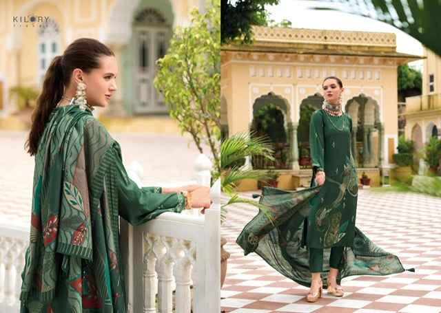 Kilory Trends Hot Millions Viscouse Silk Dress Material 8 pcs Catalogue