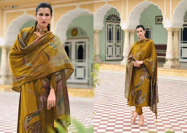 Kilory Trends Hot Millions Viscouse Silk Dress Material 8 pcs Catalogue