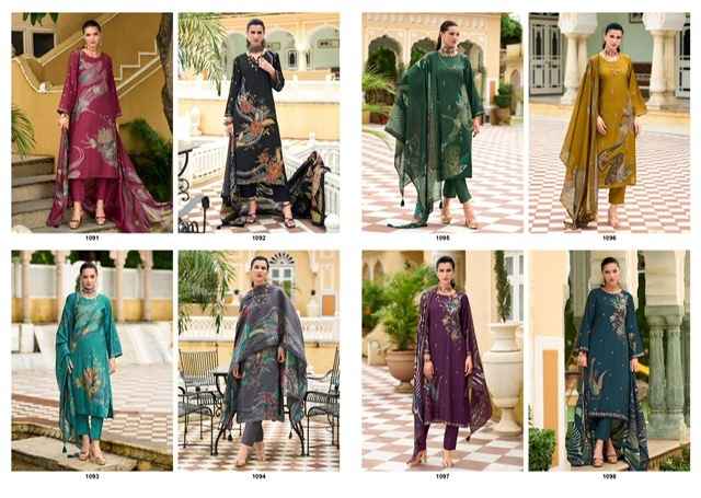 Kilory Trends Hot Millions Viscouse Silk Dress Material 8 pcs Catalogue