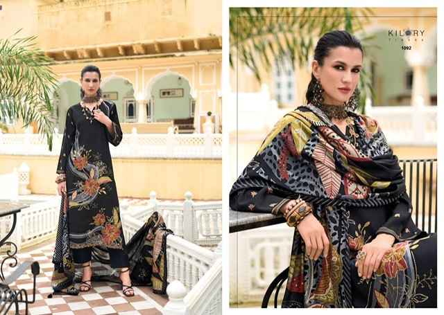 Kilory Trends Hot Millions Viscouse Silk Dress Material 8 pcs Catalogue