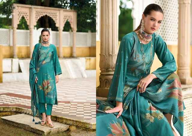 Kilory Trends Hot Millions Viscouse Silk Dress Material 8 pcs Catalogue