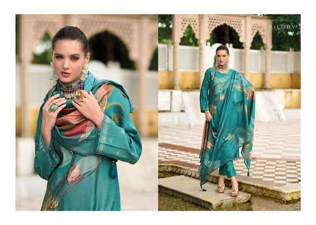 Kilory Trends Hot Millions Viscouse Silk Dress Material 8 pcs Catalogue