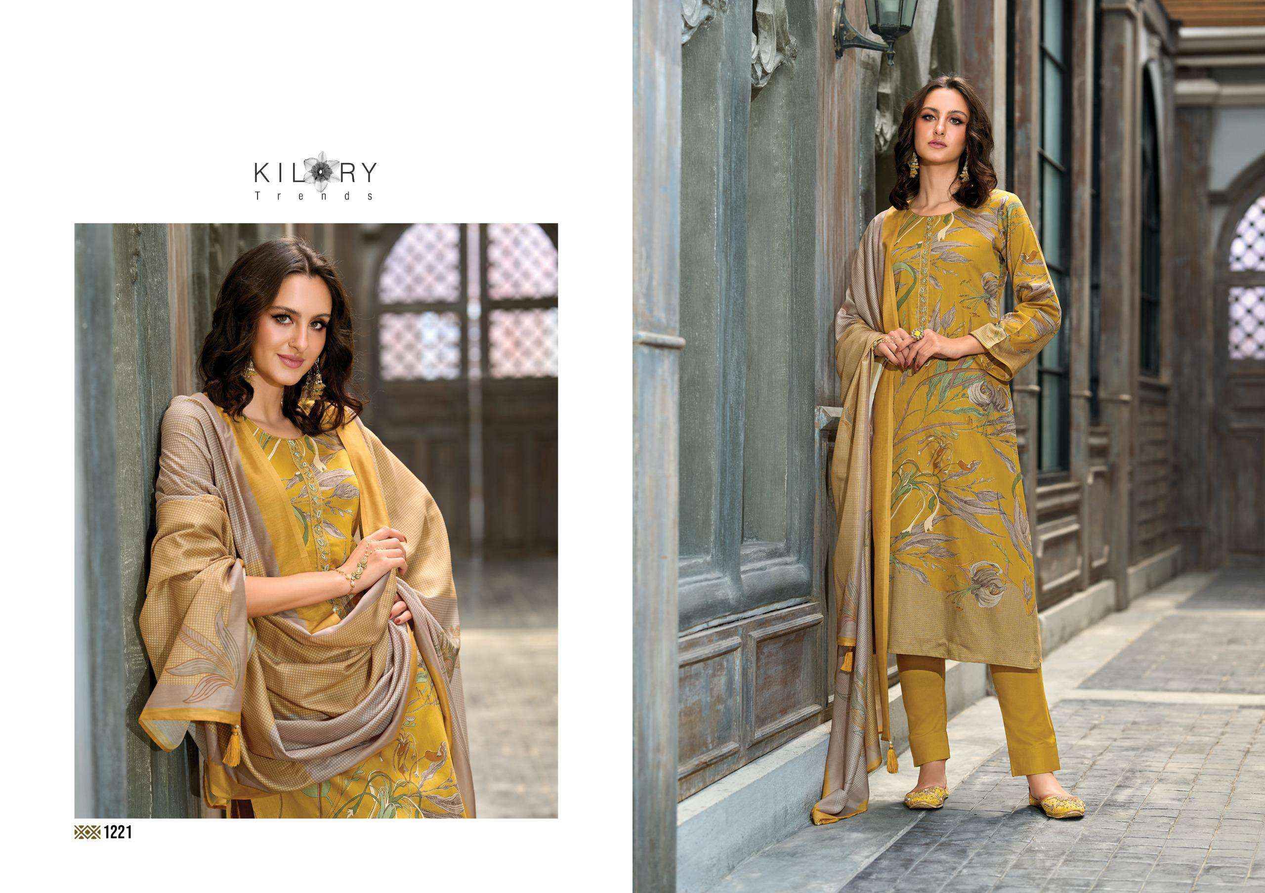Kilory Trends Mannat Jam Cotton Dress Material 4 pcs Catalogue