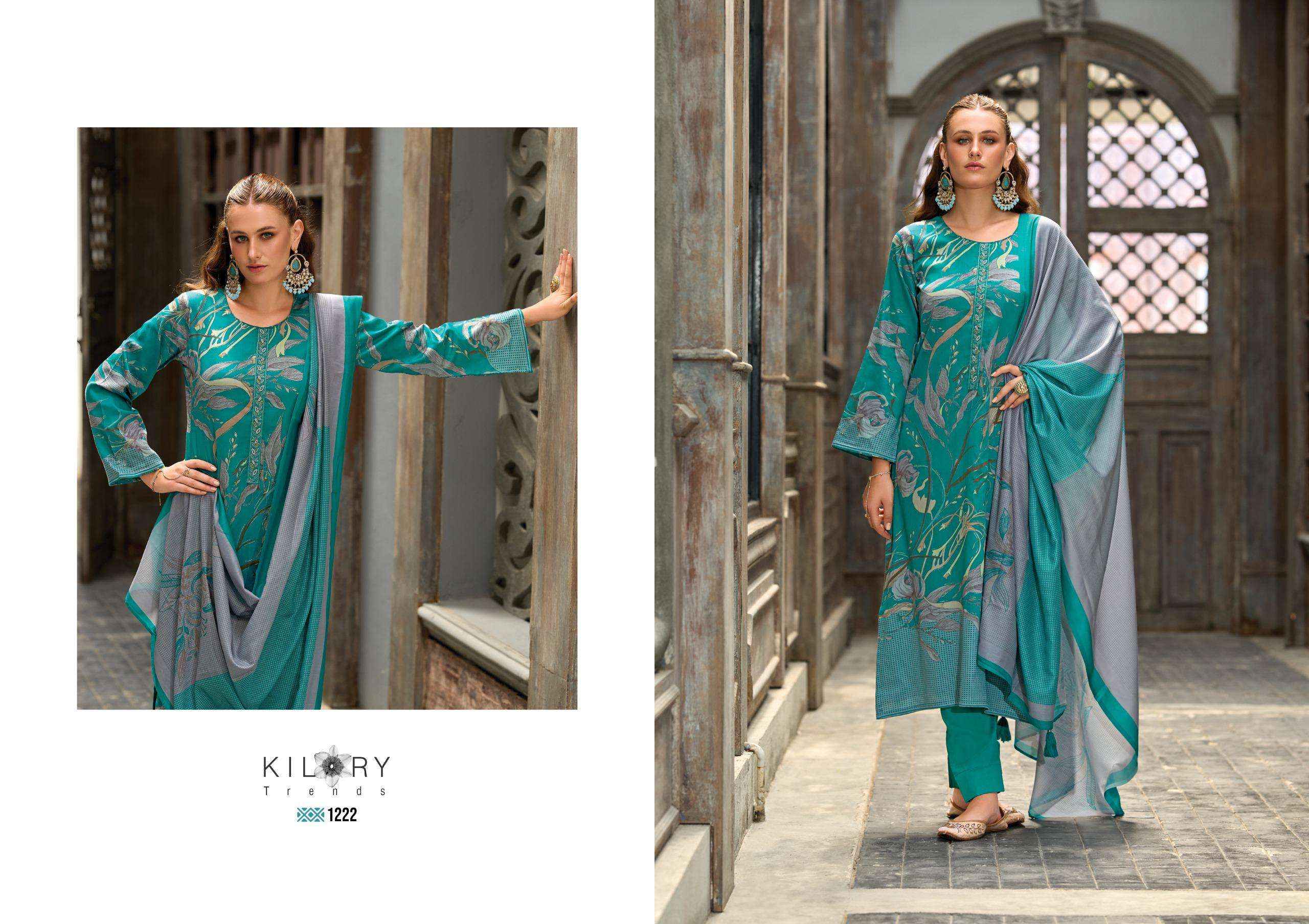 Kilory Trends Mannat Jam Cotton Dress Material 4 pcs Catalogue