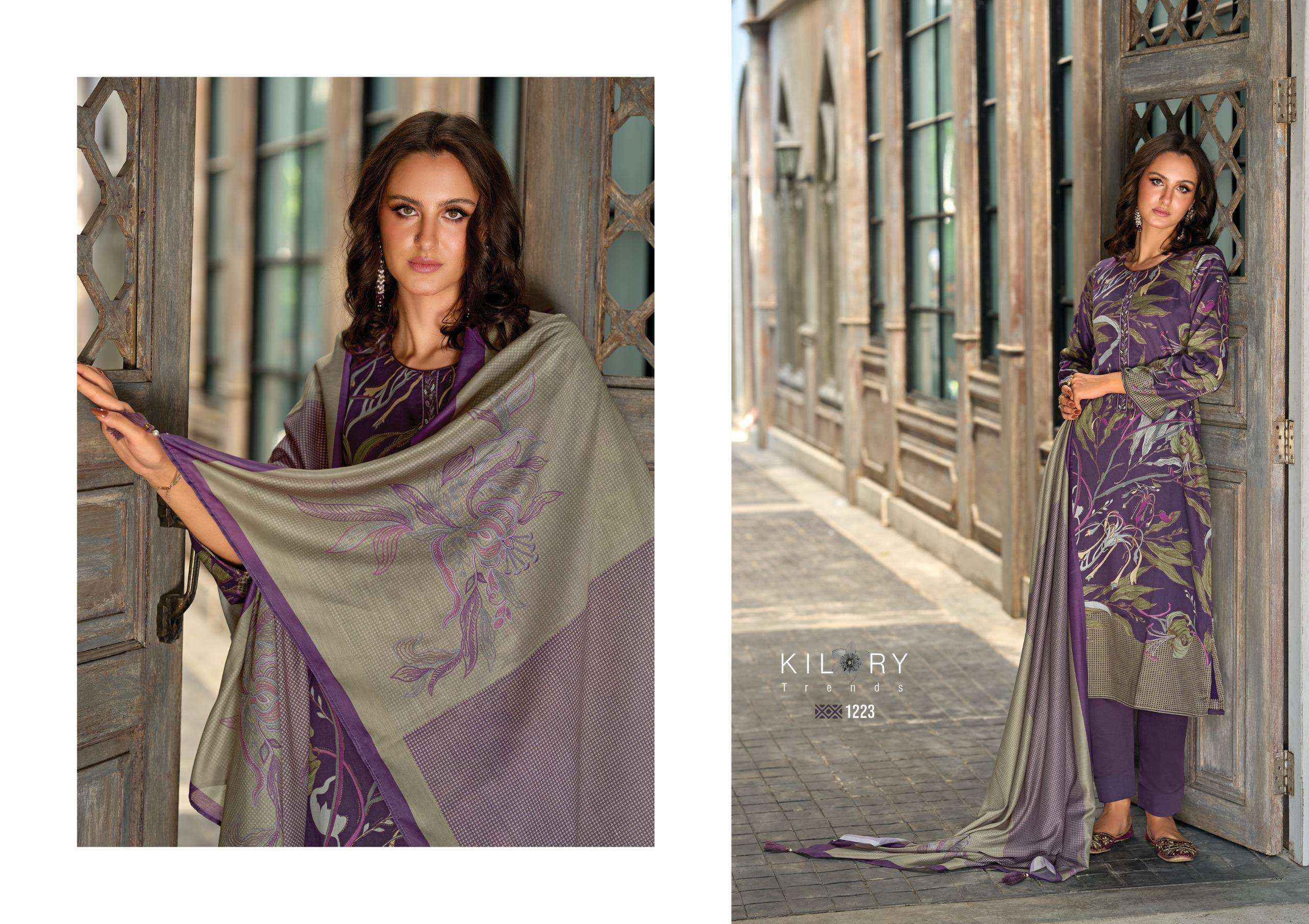 Kilory Trends Mannat Jam Cotton Dress Material 4 pcs Catalogue