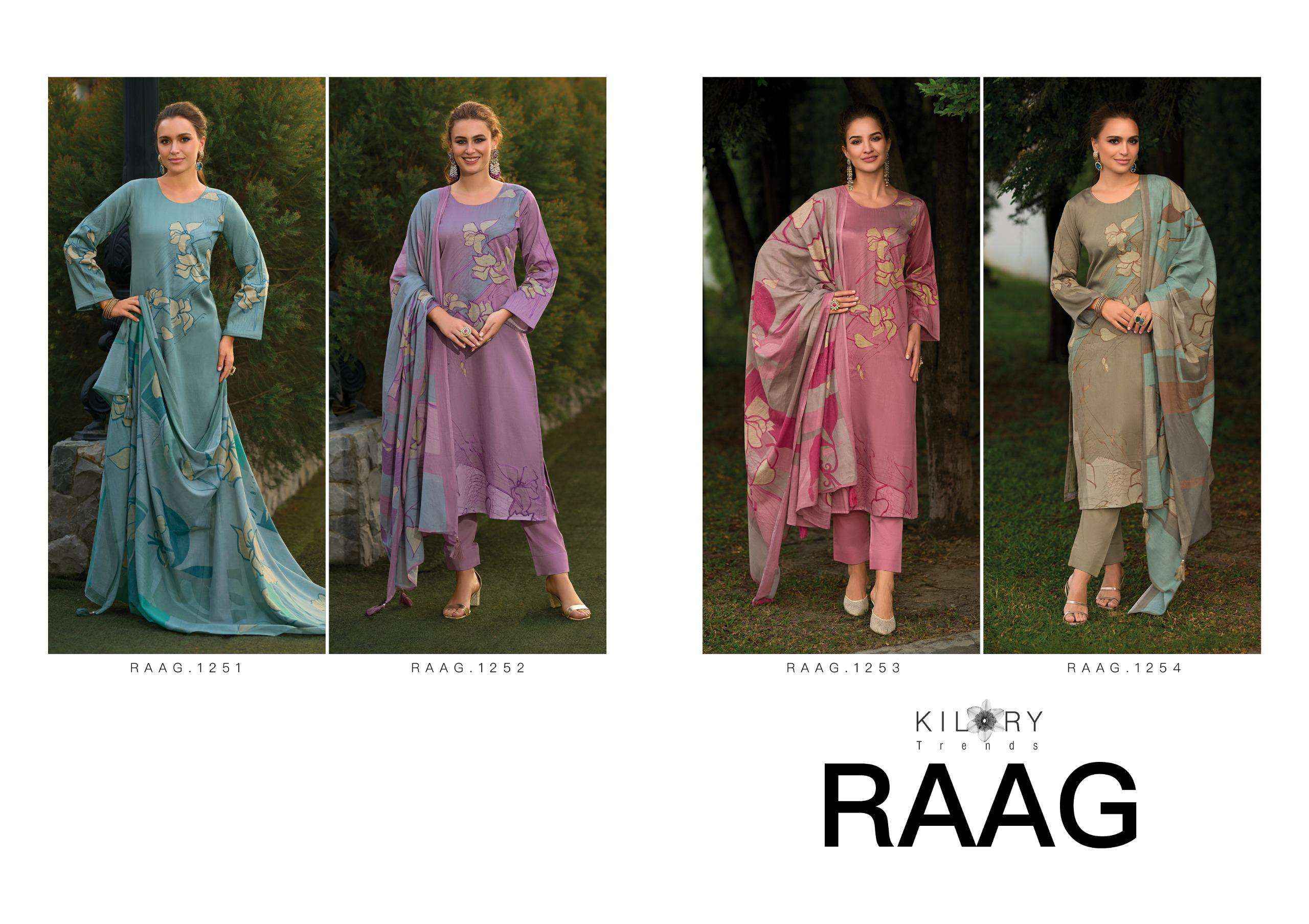 Kilory Trends Raag Jam Cotton Dress Material 4 pcs Catalogue