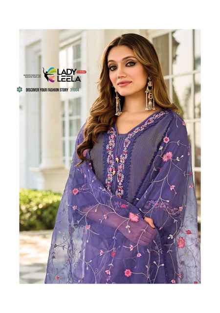 Lady Leela Aarfa Readymade Lawn Cotton Dress 6 pcs Catalogue