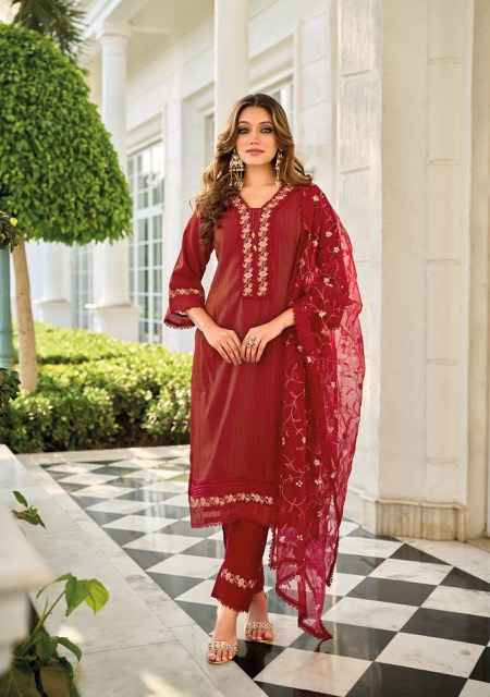 Lady Leela Aarfa Readymade Lawn Cotton Dress 6 pcs Catalogue