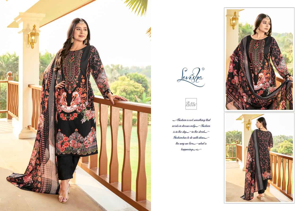 Levisha Naira Nx Vol 12 Cotton Dress Material 8 pcs Catalogue