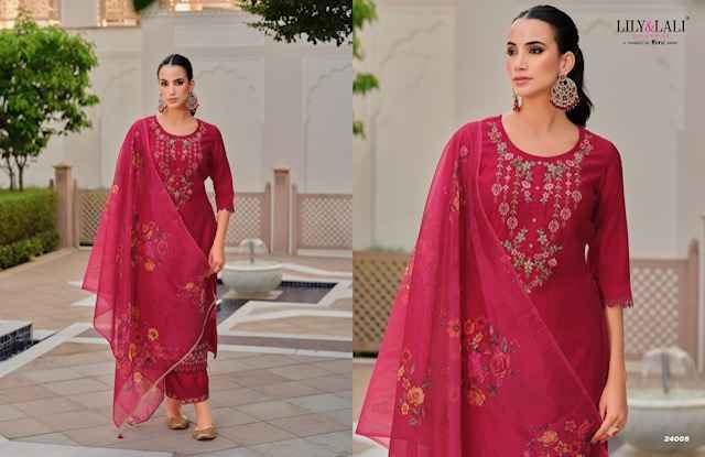 Lily & Lali Afghani 5 Silk Kurti Combo 6 pcs Catalogue