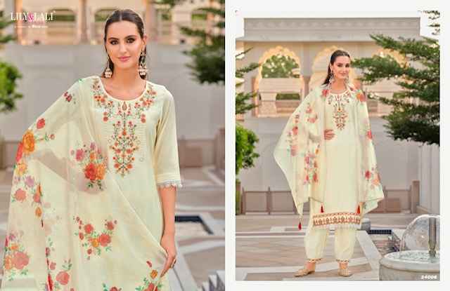 Lily & Lali Afghani 5 Silk Kurti Combo 6 pcs Catalogue