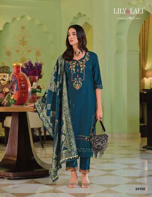 Lily & Lali Hasmeena Vol 5 Viscose Kurti Combo 6 pcs Catalogue