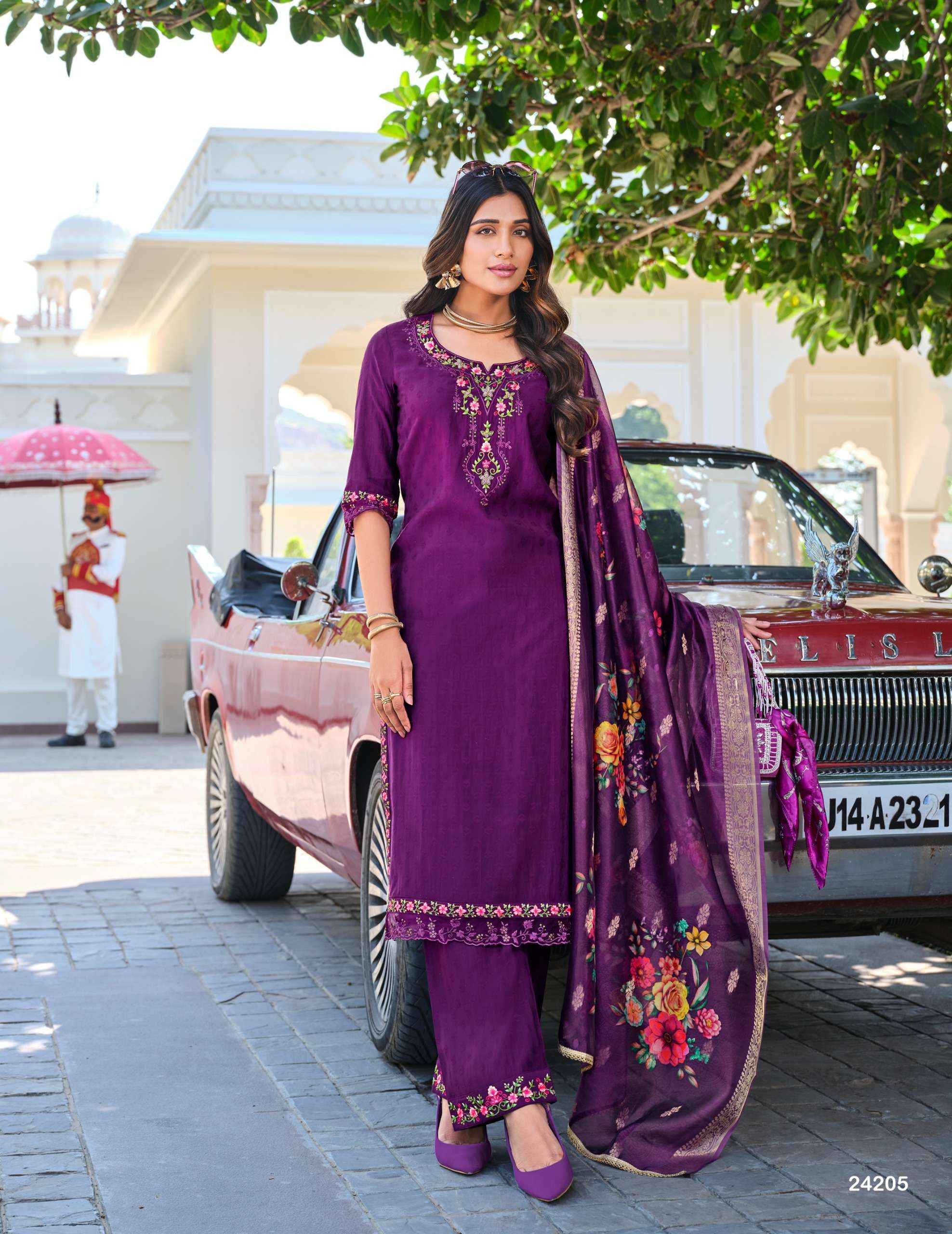 Lily & Lali Rubab Vol 2 Viscose Silk Kurti Combo 6 pcs Catalogue