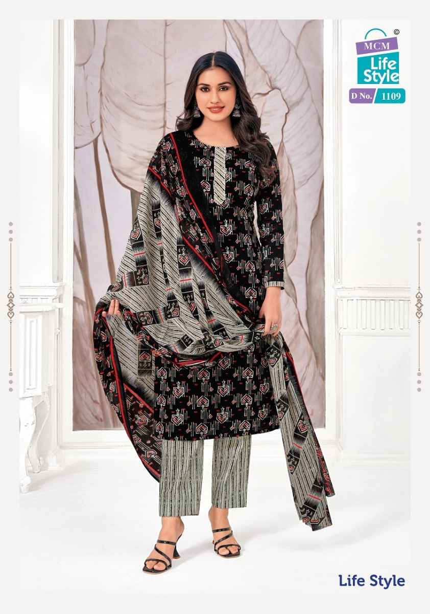 MCM Lifestyle Vol 11 Cotton Dress Material 12 pcs Catalogue