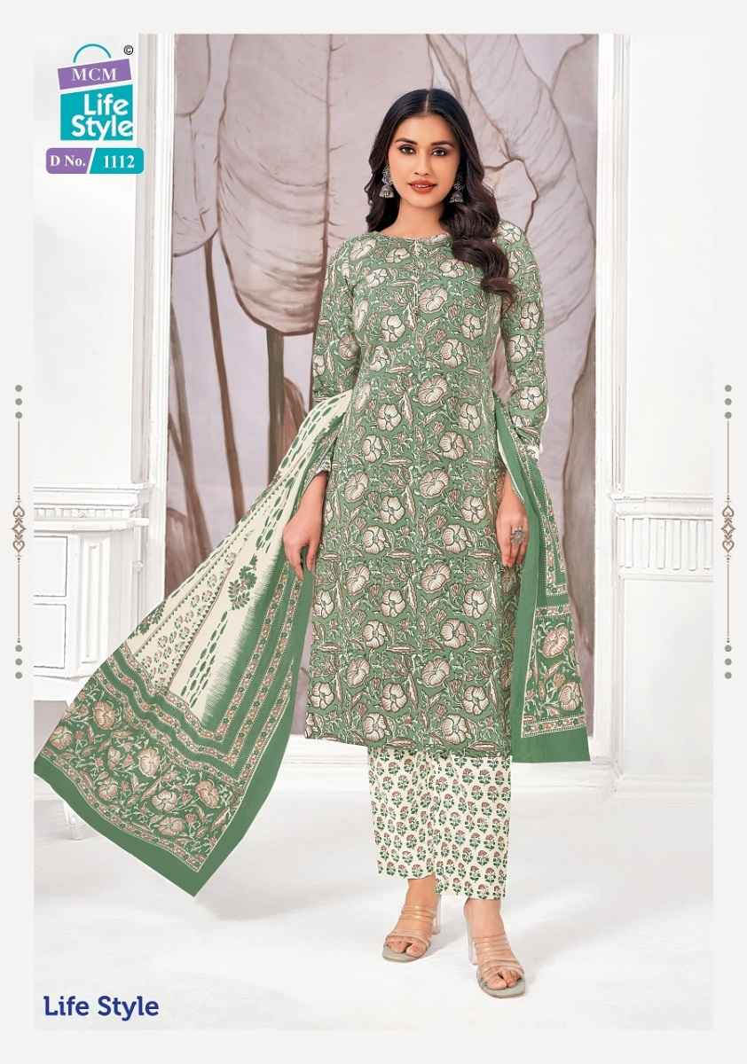 MCM Lifestyle Vol 11 Cotton Dress Material 12 pcs Catalogue
