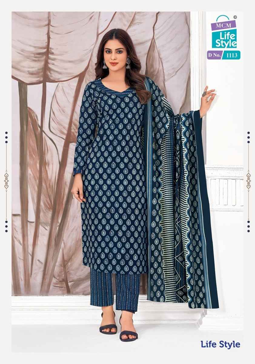MCM Lifestyle Vol 11 Cotton Dress Material 12 pcs Catalogue