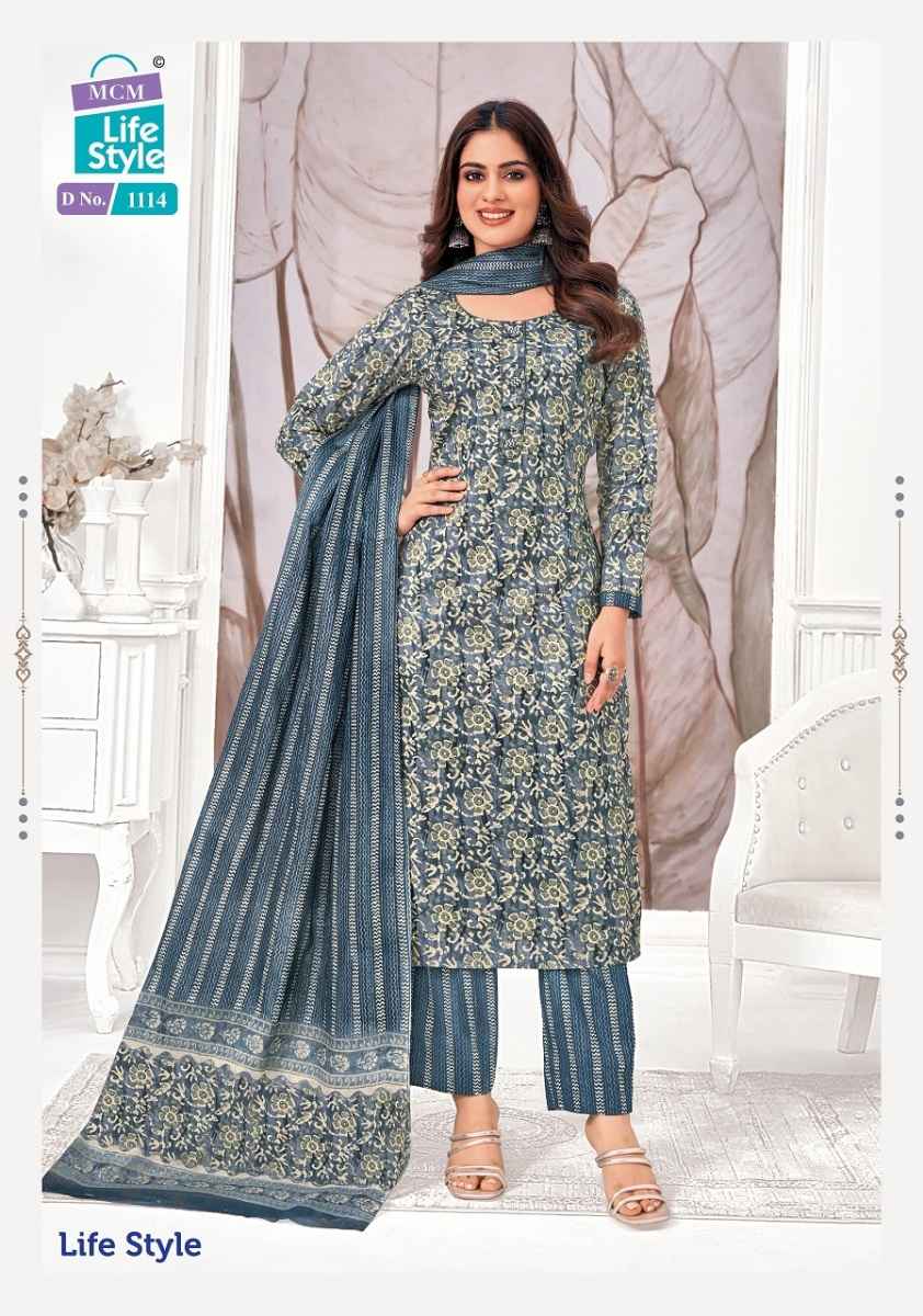MCM Lifestyle Vol 11 Cotton Dress Material 12 pcs Catalogue