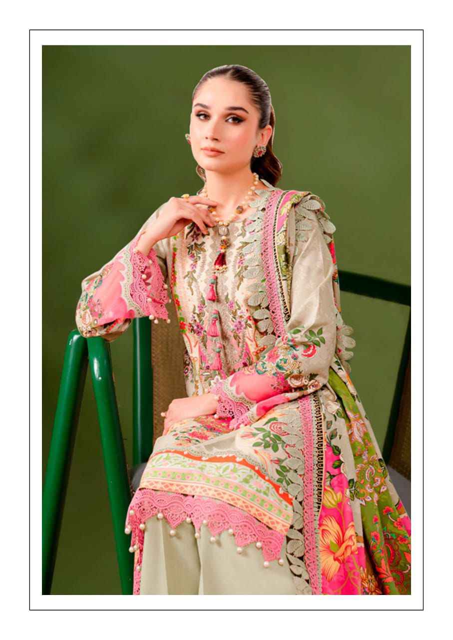Mishri Creation Flora Vol 2 Lawn Cotton Dress Material 6 pcs Catalogue