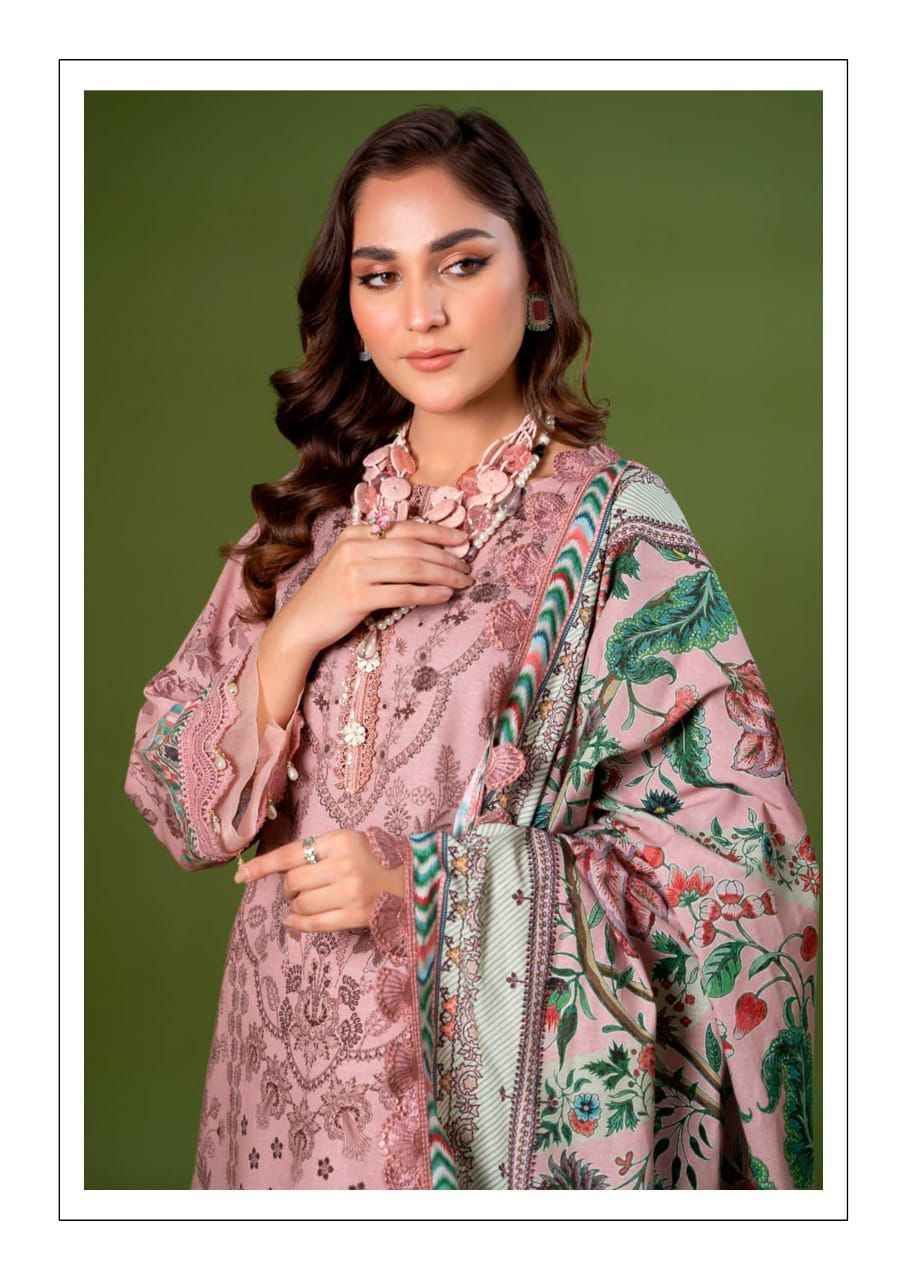 Mishri Creation Flora Vol 2 Lawn Cotton Dress Material 6 pcs Catalogue