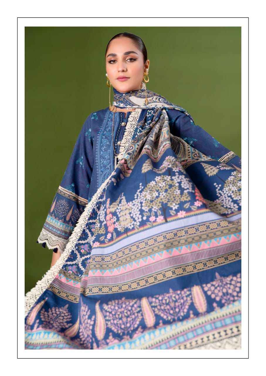 Mishri Creation Flora Vol 2 Lawn Cotton Dress Material 6 pcs Catalogue