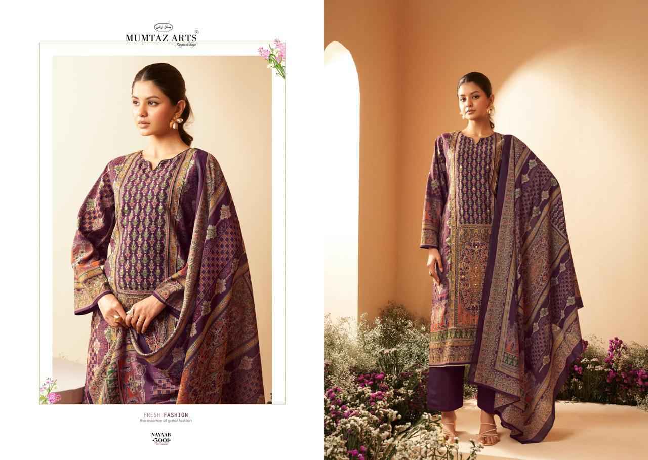 Mumtaz Arts Nayaab Vol 3 Viscose Dress Material 6 pcs Catalogue