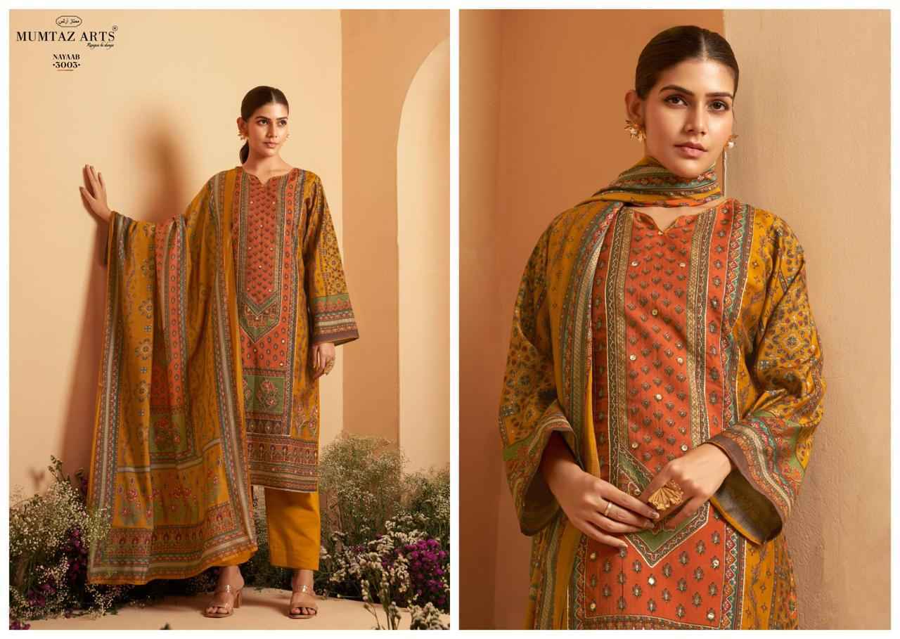 Mumtaz Arts Nayaab Vol 3 Viscose Dress Material 6 pcs Catalogue
