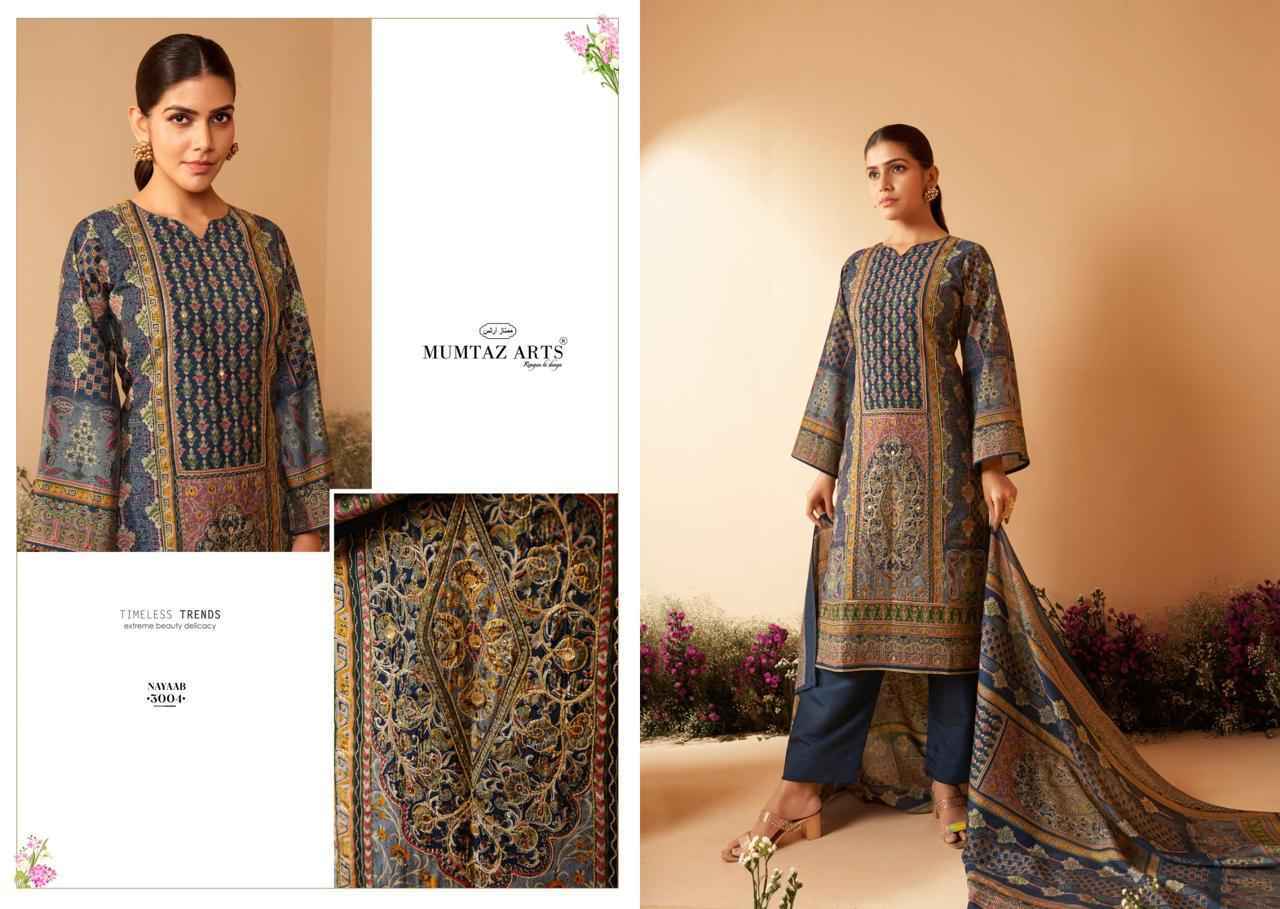 Mumtaz Arts Nayaab Vol 3 Viscose Dress Material 6 pcs Catalogue