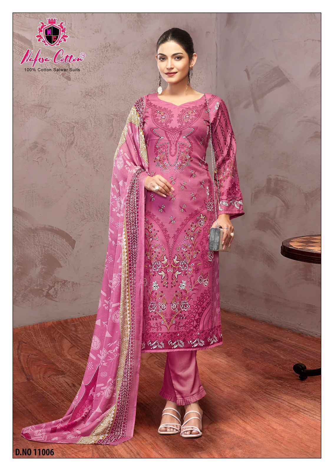 Nafisa Cotton Safina Vol 11 Cotton Dress Material 6 pcs Catalogue