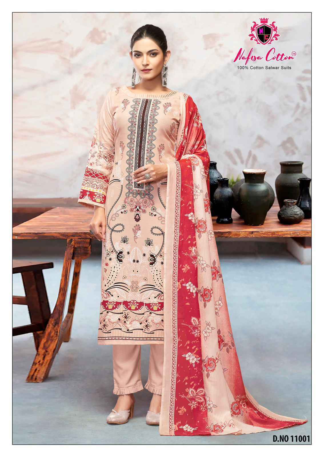 Nafisa Cotton Safina Vol 11 Cotton Dress Material 6 pcs Catalogue
