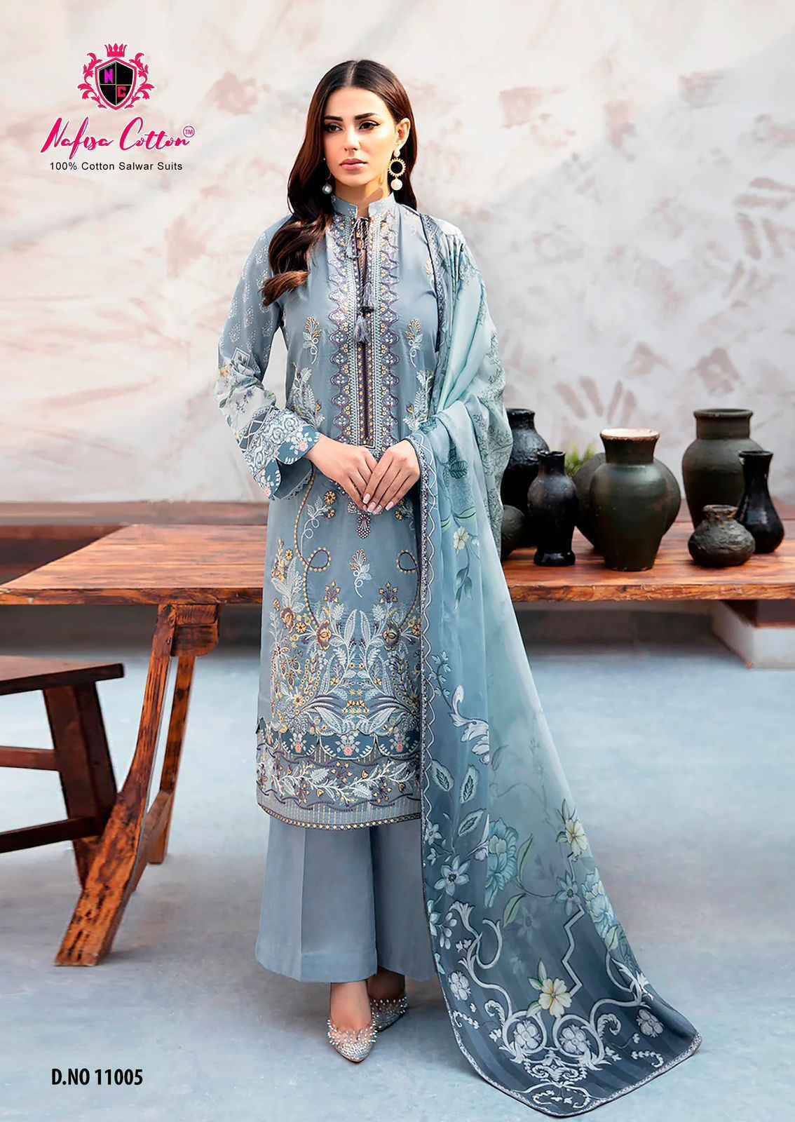 Nafisa Cotton Safina Vol 11 Cotton Dress Material 6 pcs Catalogue