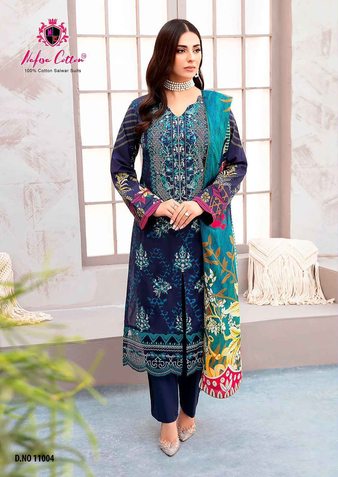 Nafisa Cotton Safina Vol 11 Cotton Dress Material 6 pcs Catalogue