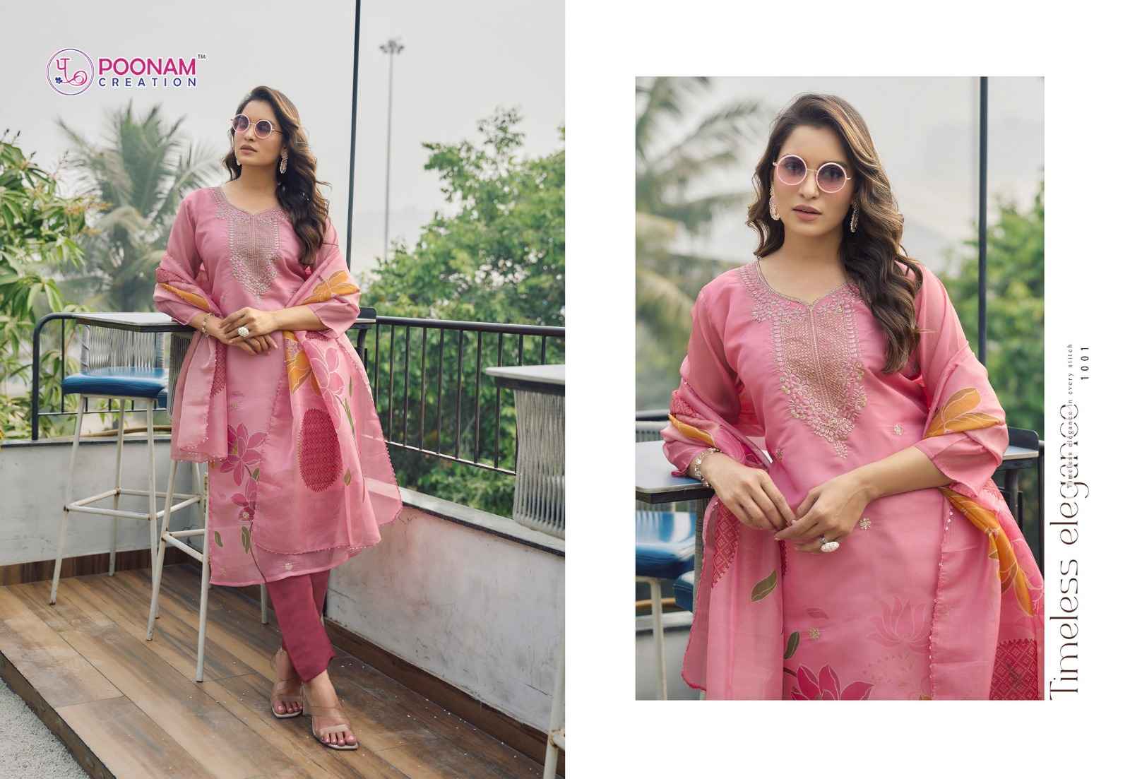 Poonam Creation Pashmina Viscouse Tissue Kurti Combo 8 pcs Catalogue