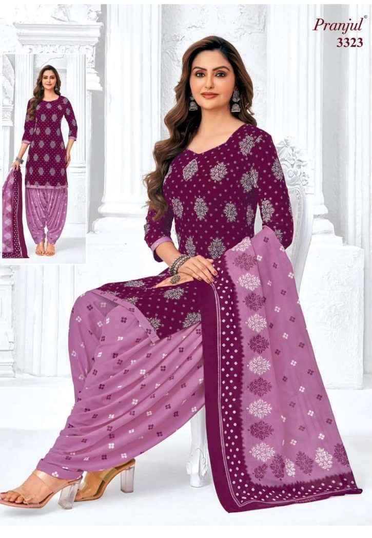 Pranjul Priyanshi Vol 33 Readymade Cotton Dress 30 pcs Catalogue