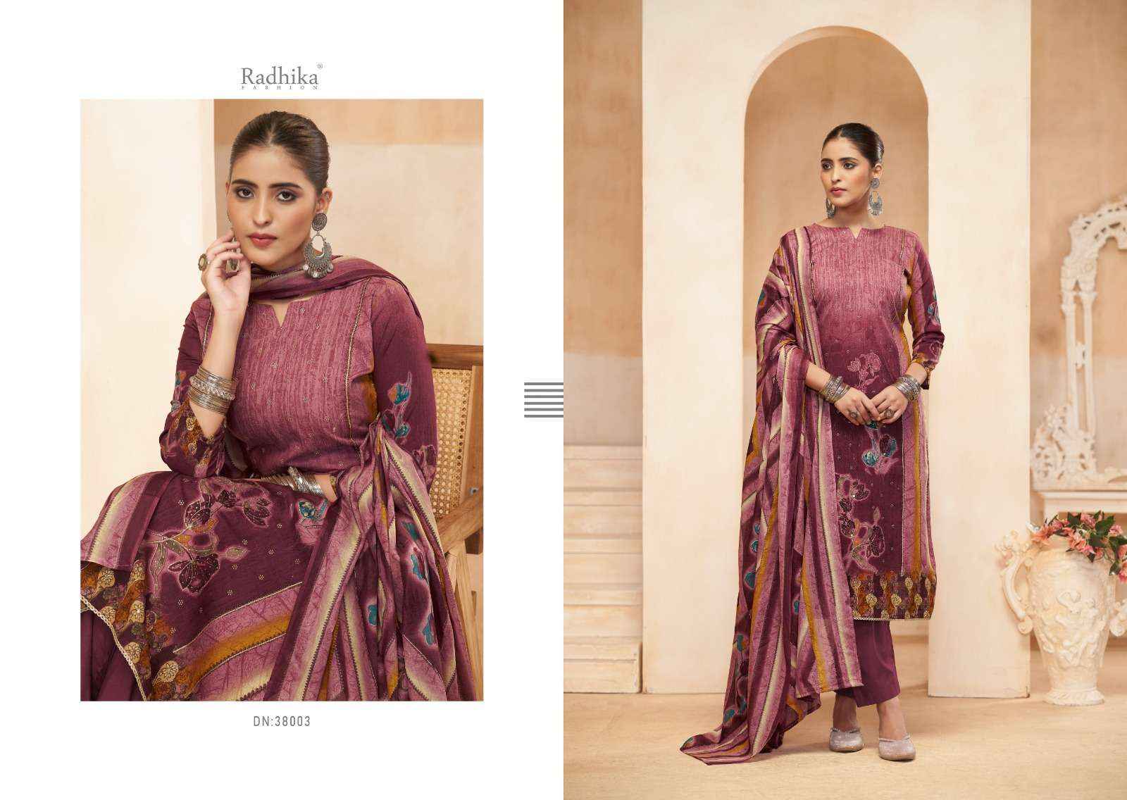 Radhika Fashion Azara Avnee Lawn Cotton Dress Material 4 pcs Catalogue