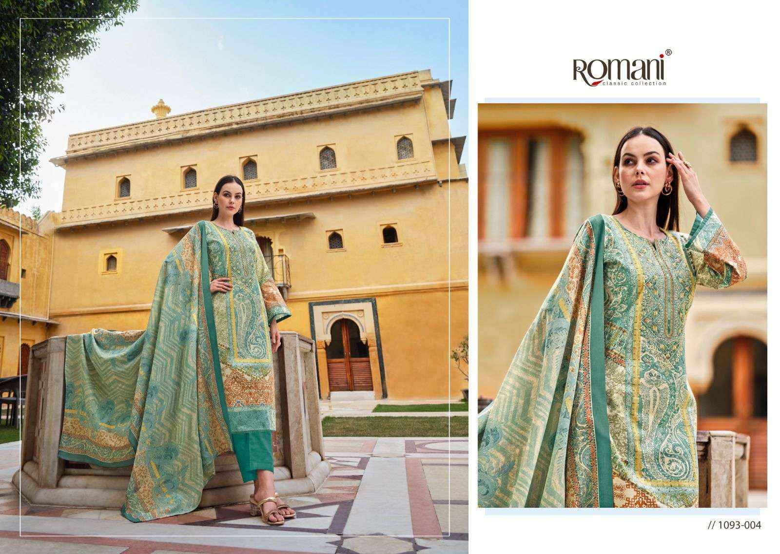 Romani Aarzu Vol 10 Cotton Dress Material 8 pcs Catalogue