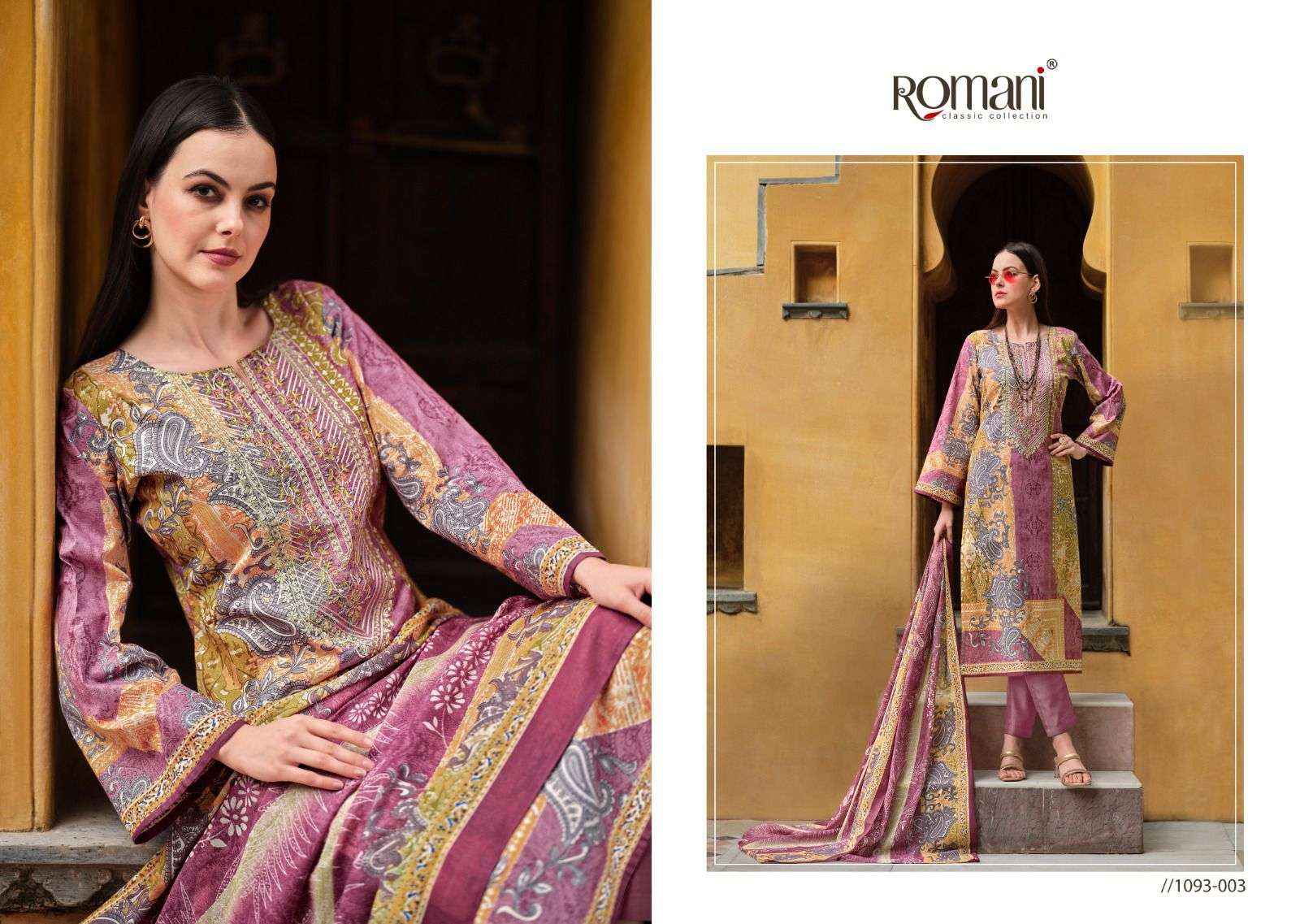 Romani Aarzu Vol 10 Cotton Dress Material 8 pcs Catalogue