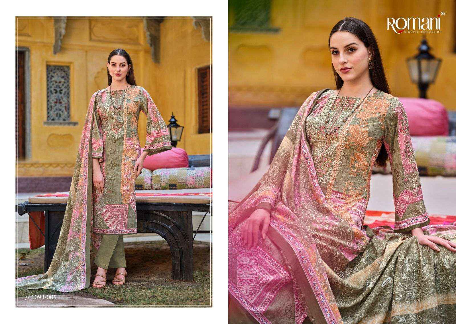 Romani Aarzu Vol 10 Cotton Dress Material 8 pcs Catalogue