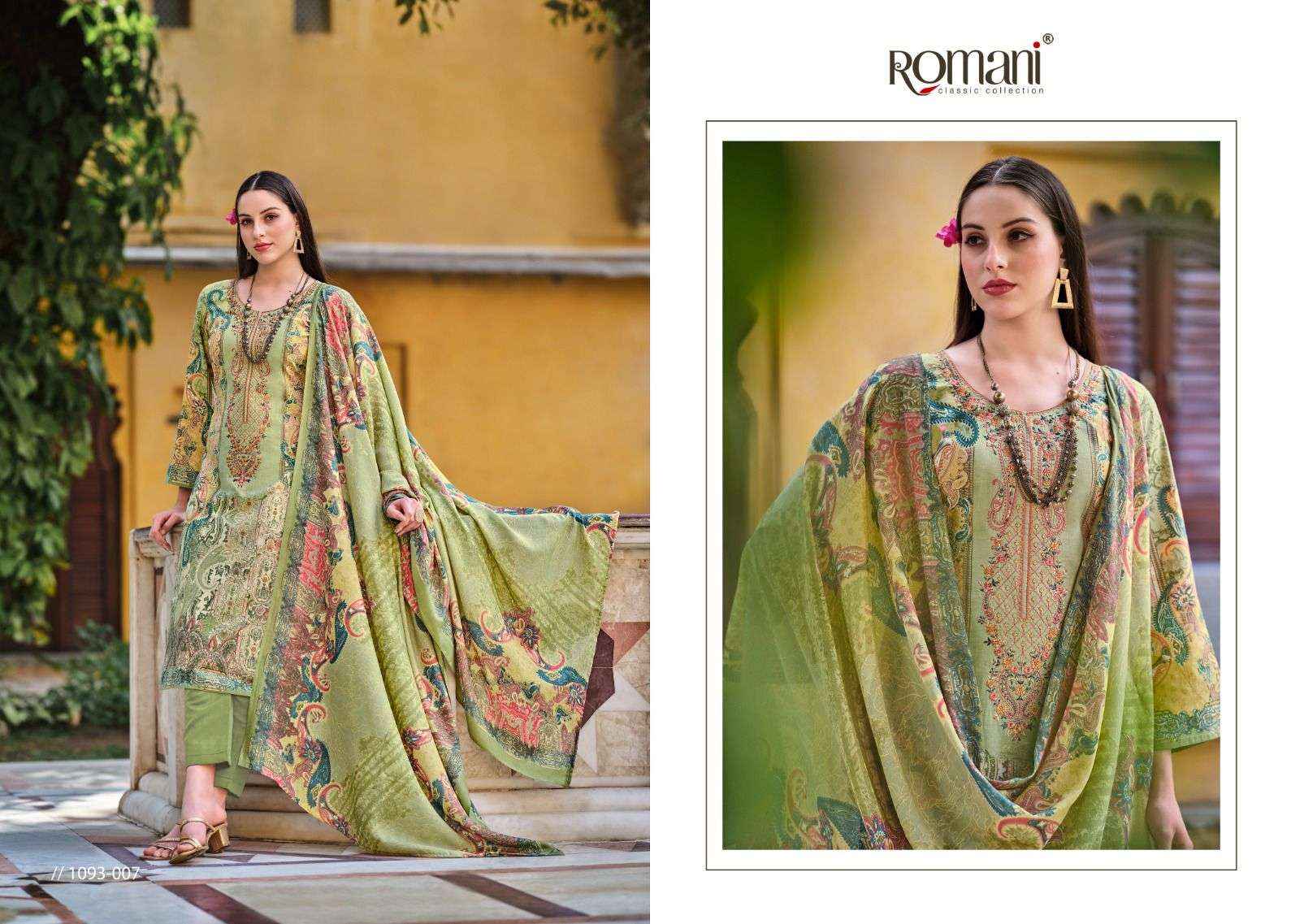 Romani Aarzu Vol 10 Cotton Dress Material 8 pcs Catalogue